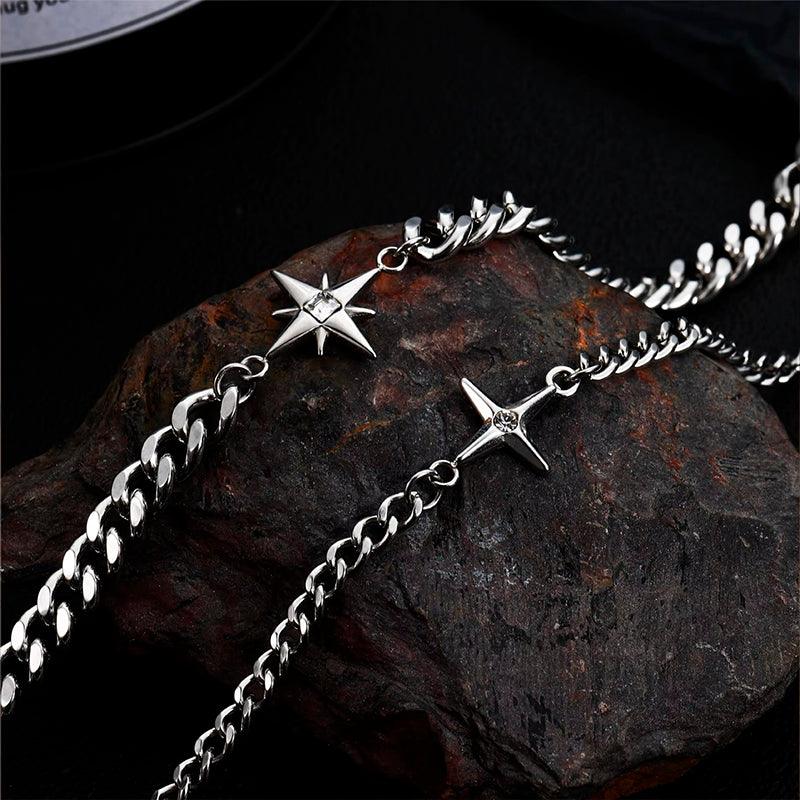 Colar Estrela Dupla Camada