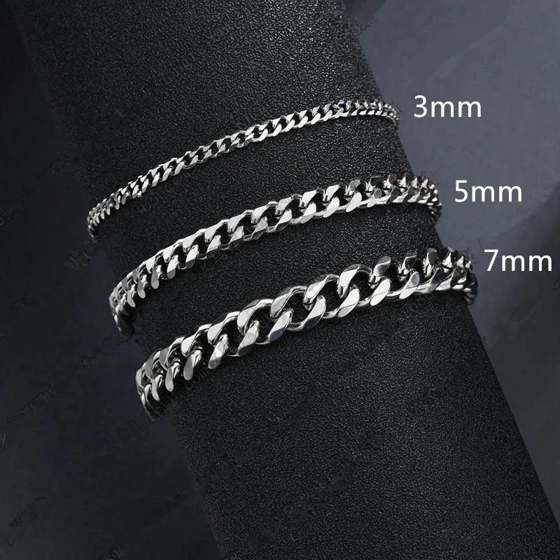 Pulseira de Aço Inoxidável